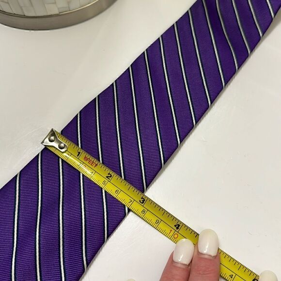 U.S Polo Assn. Purple, White and Navy striped - Picture 7 of 7